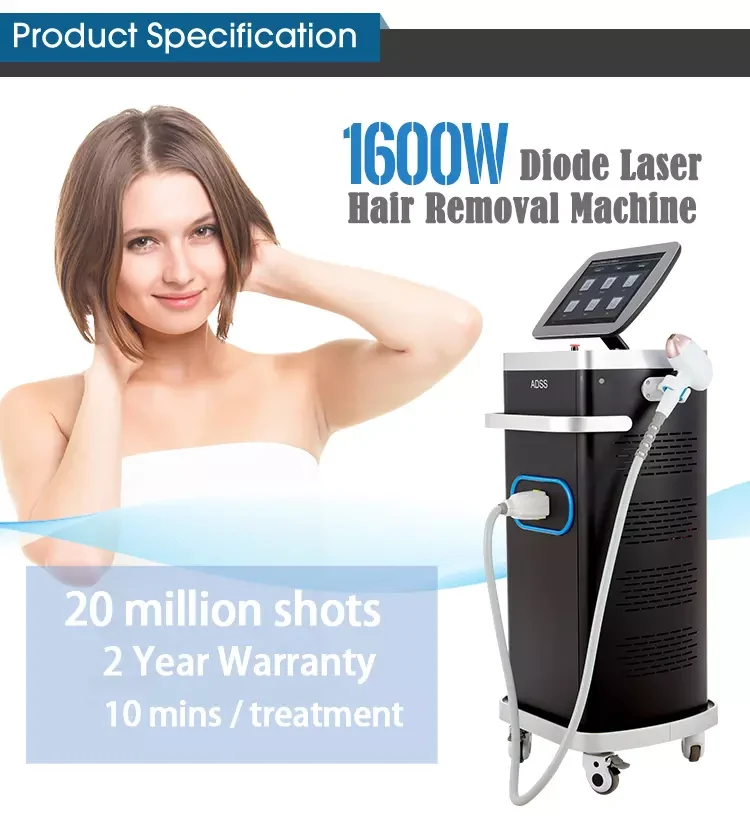 808nm Diode Laser Hair Removal System - ADSS Laser