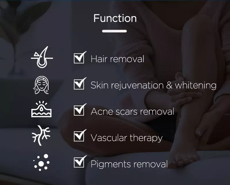 Portable Hair Removal Skin Rejuvenation Machine DPL