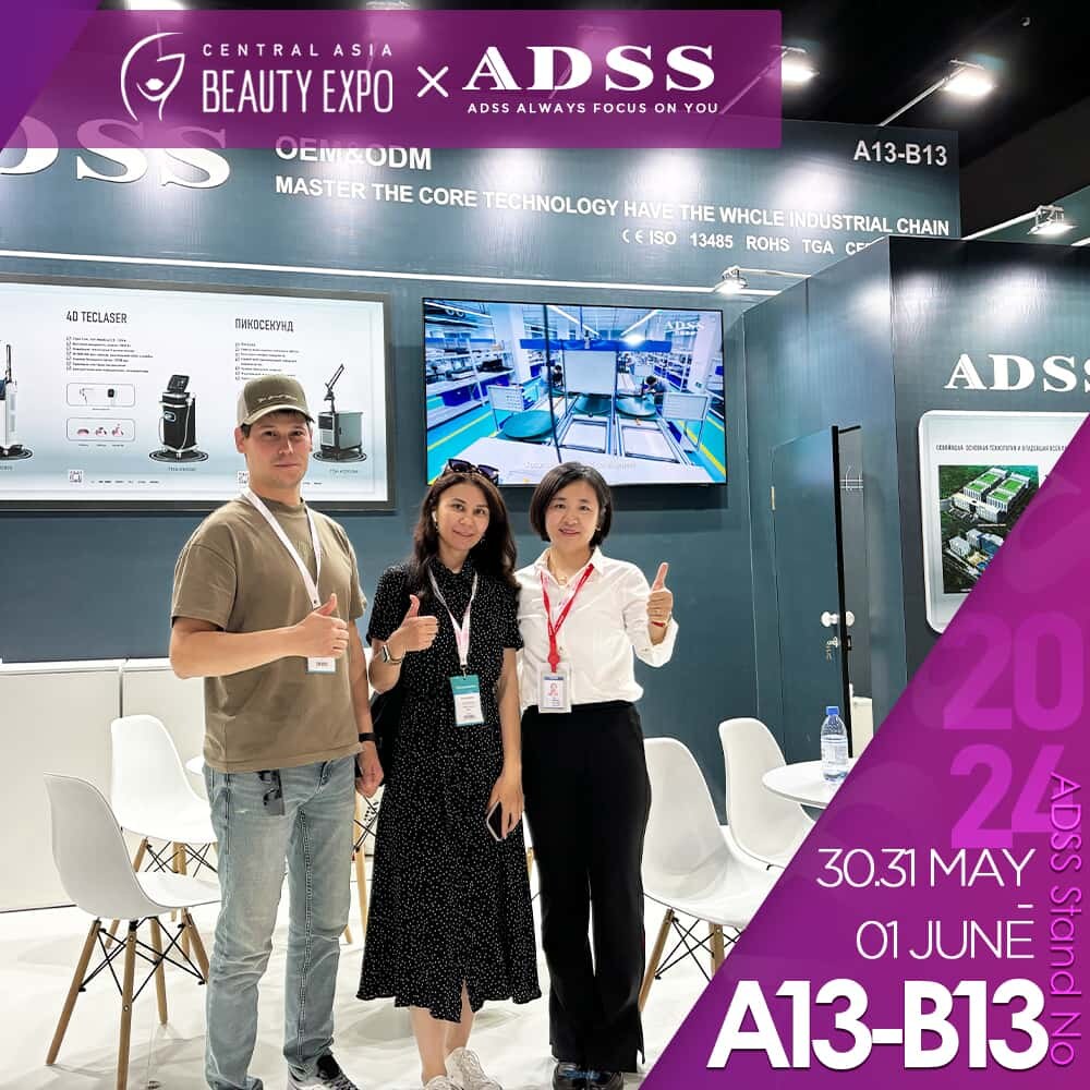 Thank you for visiting our booth A13-B13 at Central Asia Beauty Expo!