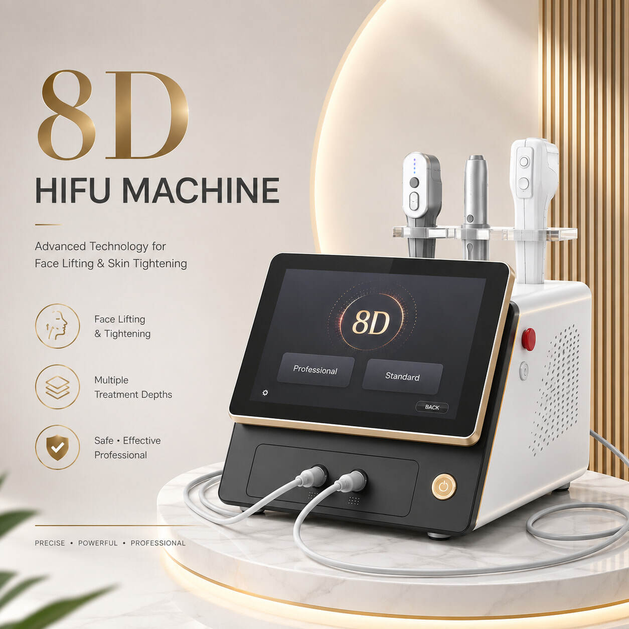 8D HIFU Machine - ADSS Laser