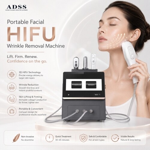 Portable Facial Hifu Wrinkle Removal Machine