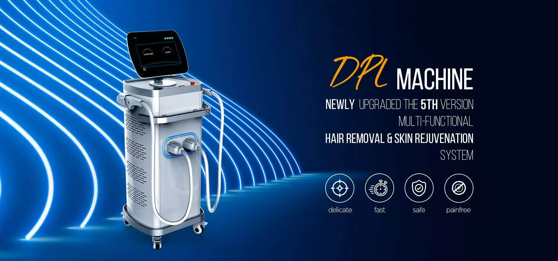 Multi-Function Hair Removal Skin Rejuvenation Machine DPL