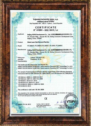 Medical Portable Pulse Laser Hair Removal Machine CE