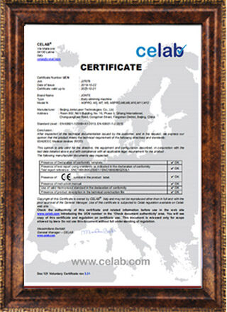 Laser Weight Loss Beauty Machine Certificates