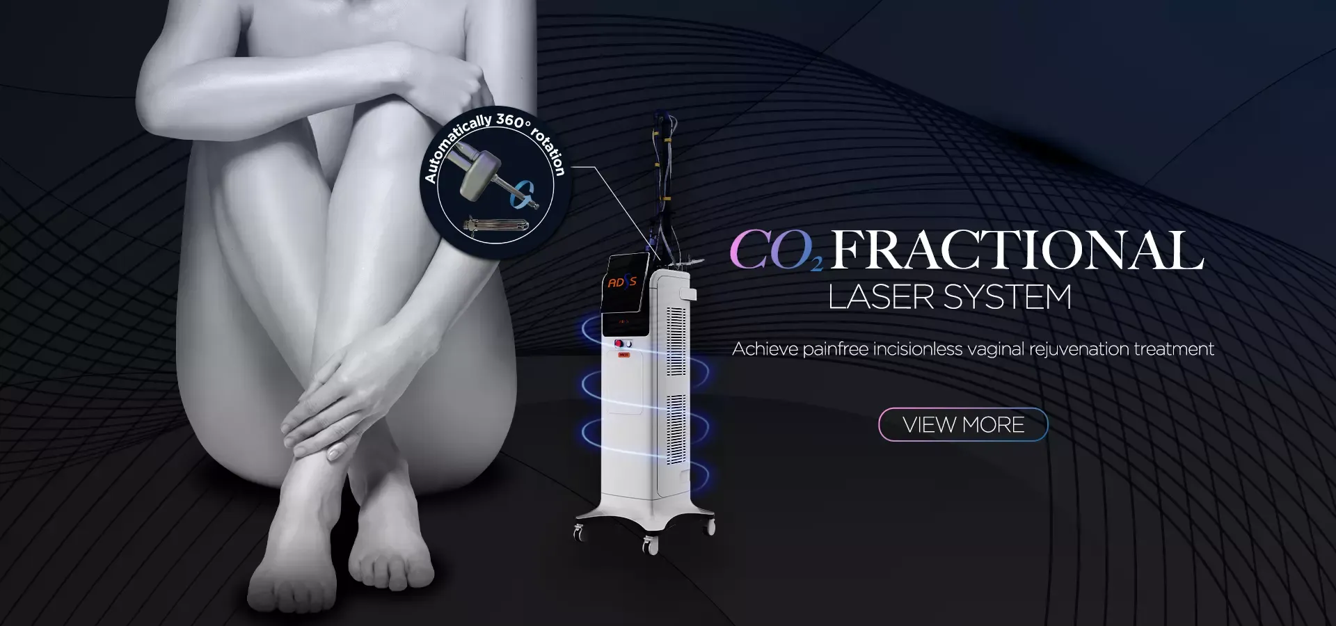 Fractional Co2 Laser Therapy Machine