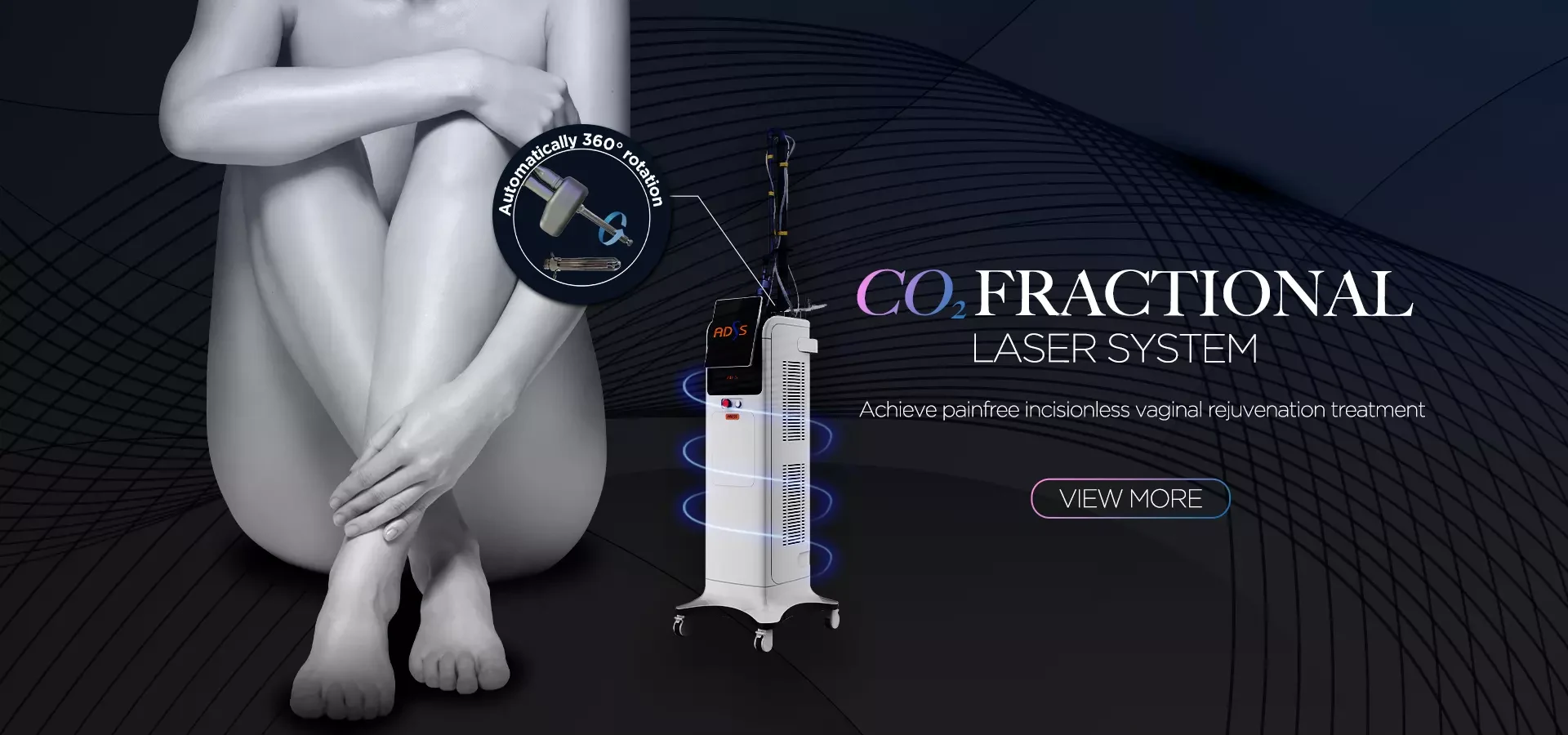 Radio Frequency (RF) Fractional Co2 Laser Machine