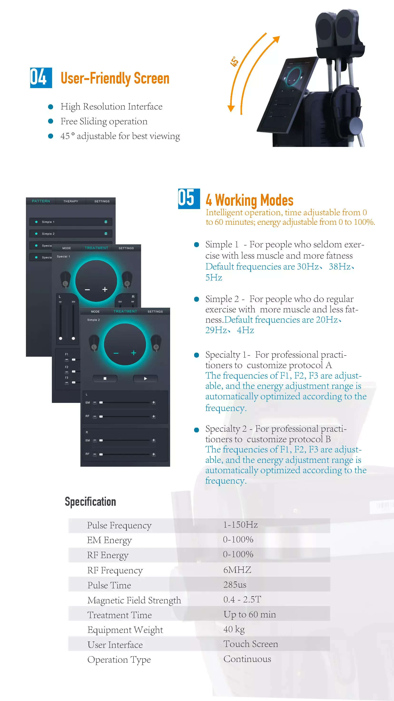 EM-Contouring RF Machine PDF