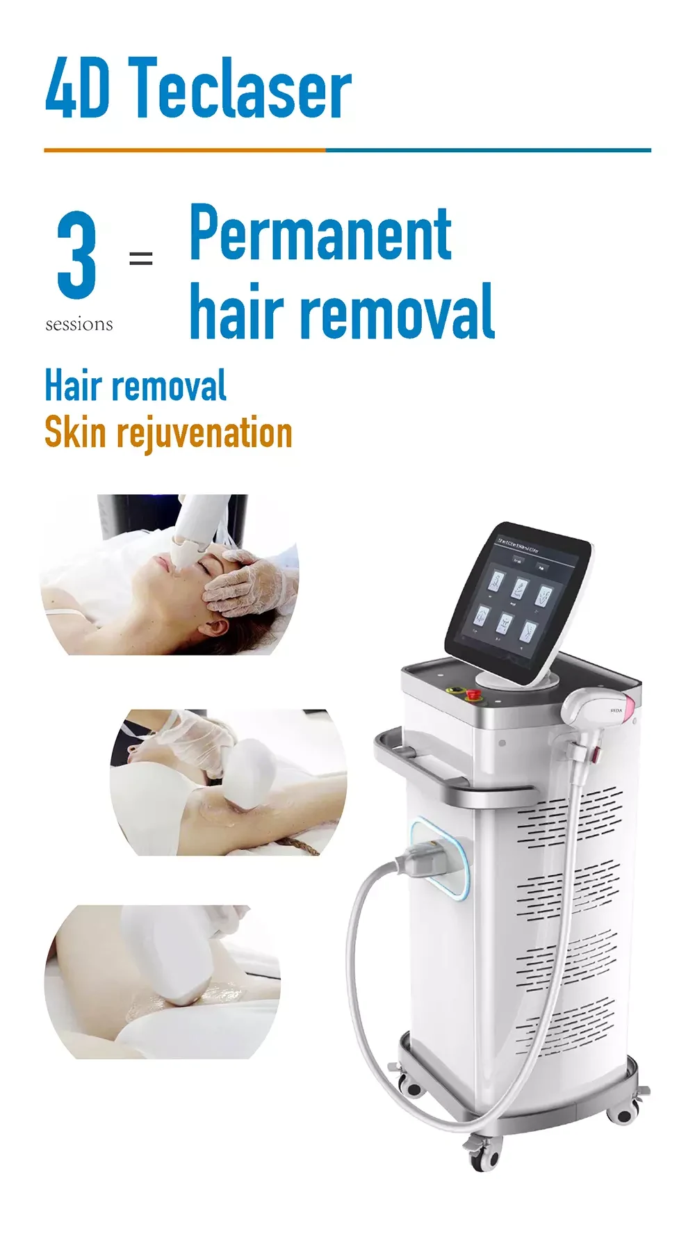 4D Teclaser Hair Removal Machine PDF Download