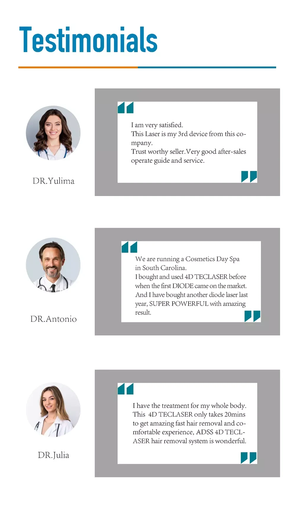 4D Teclaser Hair Removal Machine PDF Download