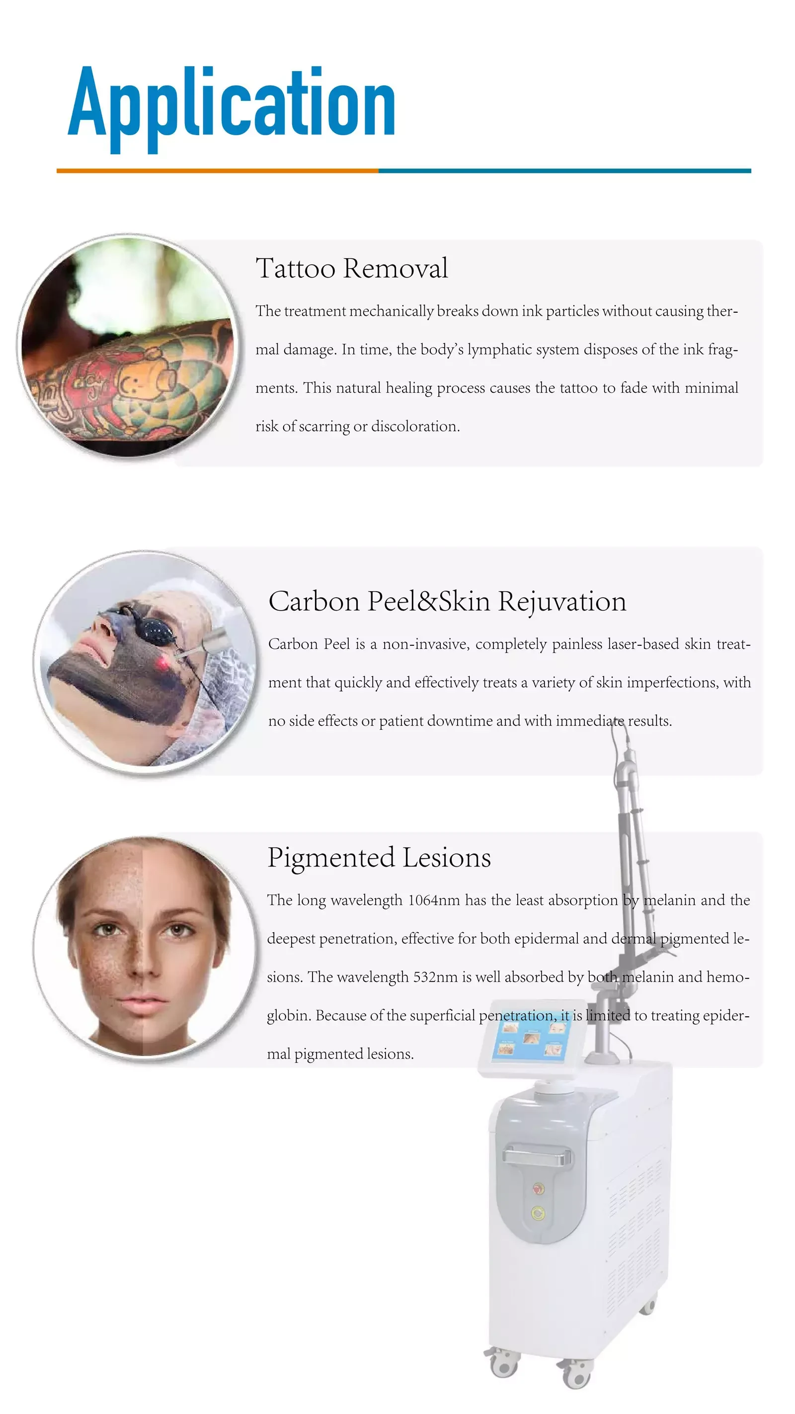 Q-Switch ND YAG Pigmented Lesions Removal System
 PDF Download