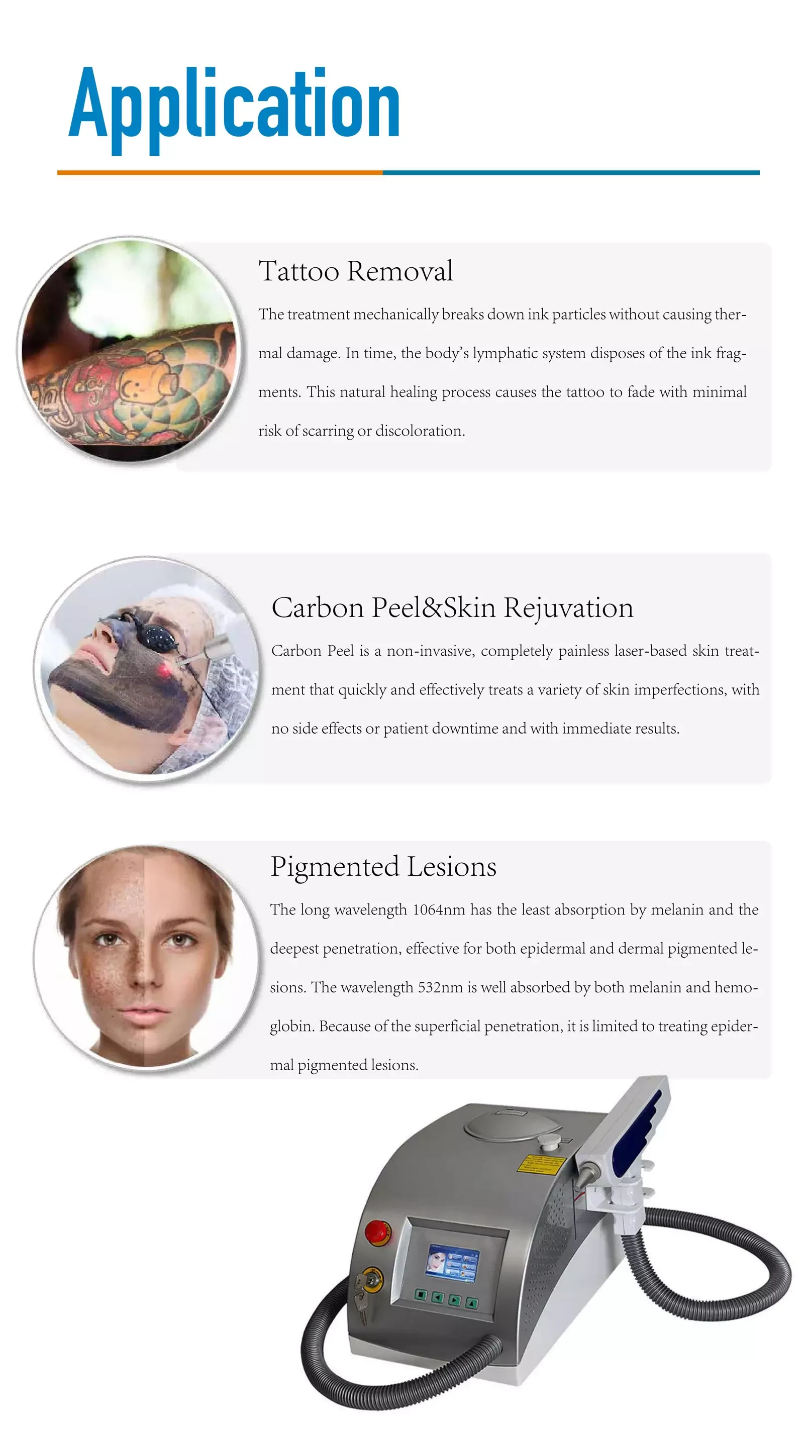 ND YAG Laser Tattoo Removal System
 PDF Download