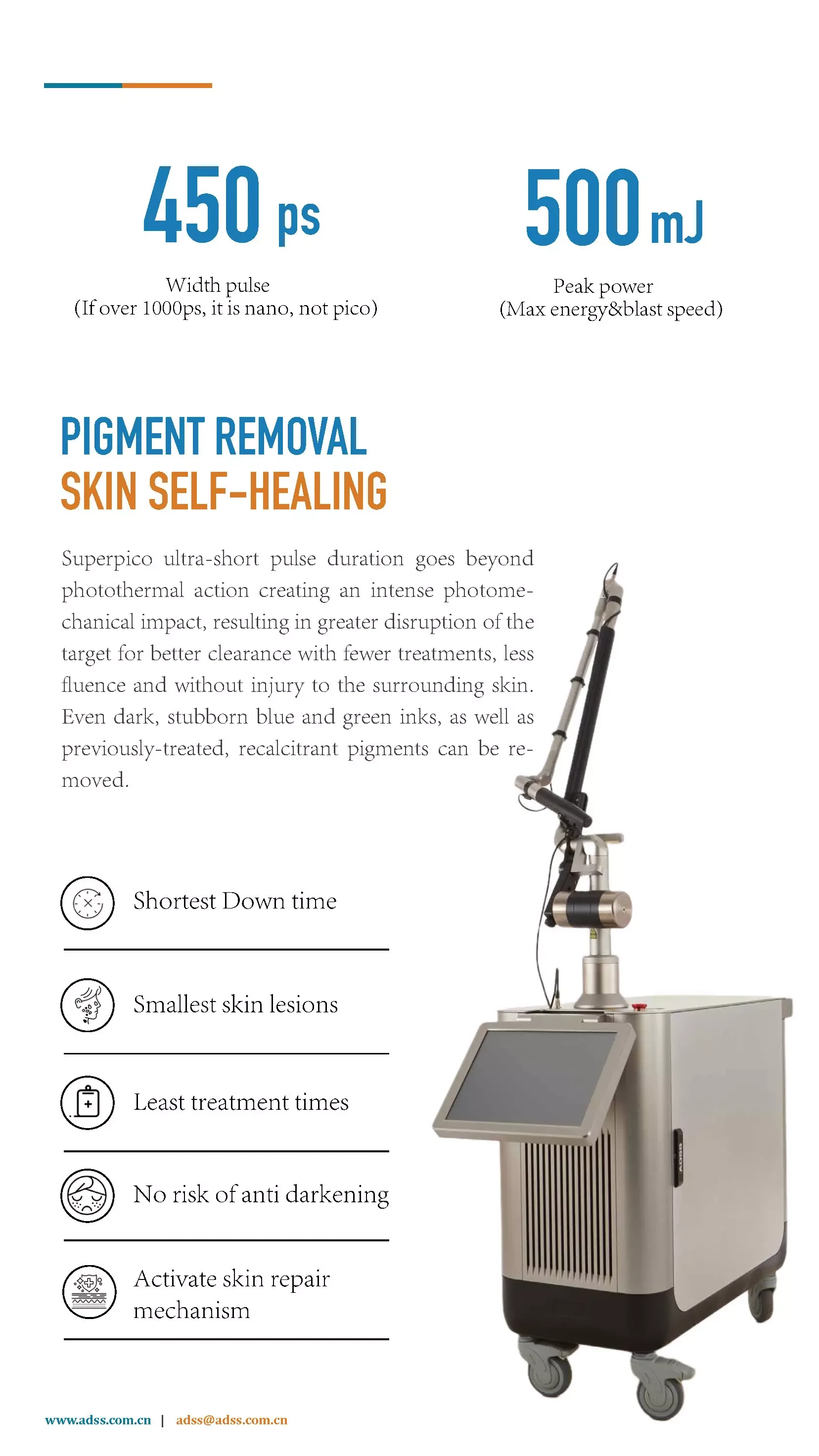 Picosecond Laser Removal Tattoo Treatment Machine PDF Download