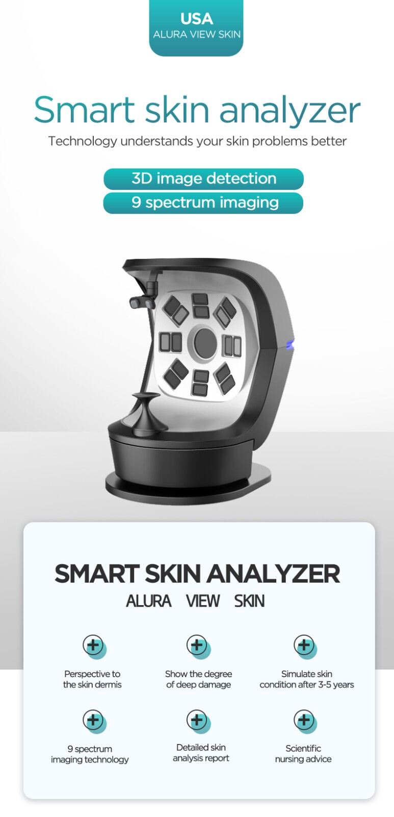 3D Skin Tester Machine 3D Skin Tester Machine