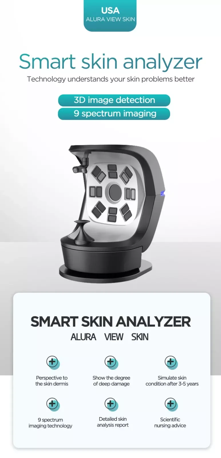 3D Skin Analysis Machine for Beauty Salon 3D Skin Analysis Machine for Beauty Salon