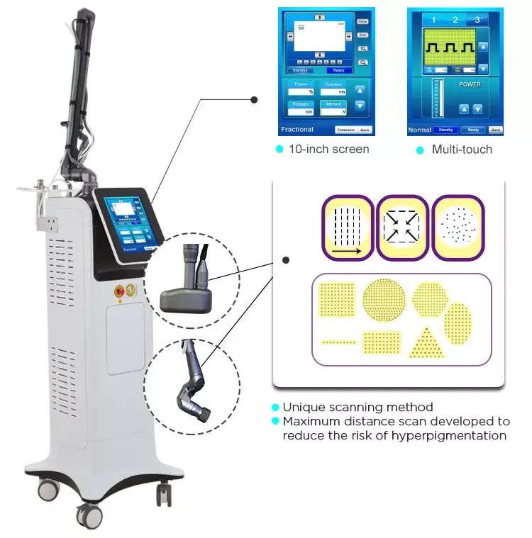 Modern Aesthetics FRACTIONAL CO2 LASER MACHINE US Coherent RF Tube, For  Clinical Purpose at Rs 1100000 in Ghaziabad