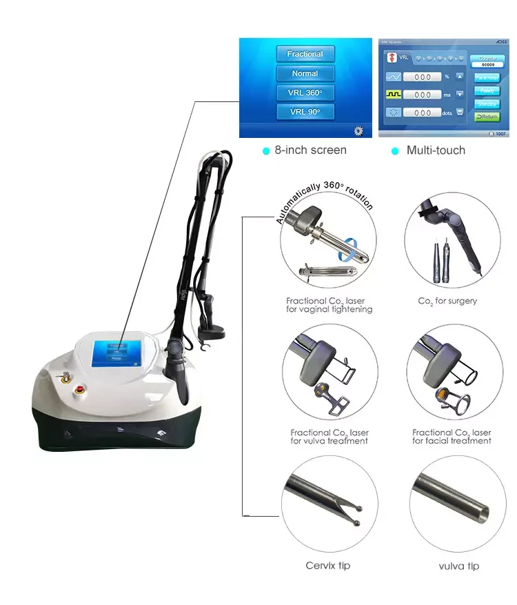 Portable Radio Frequency(RF) Fractional Co2 Laser