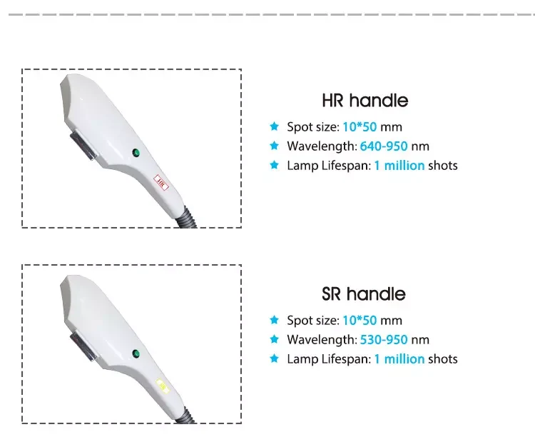 Portable SHR+ND-Yag Tattoo Removal Beauty Machine